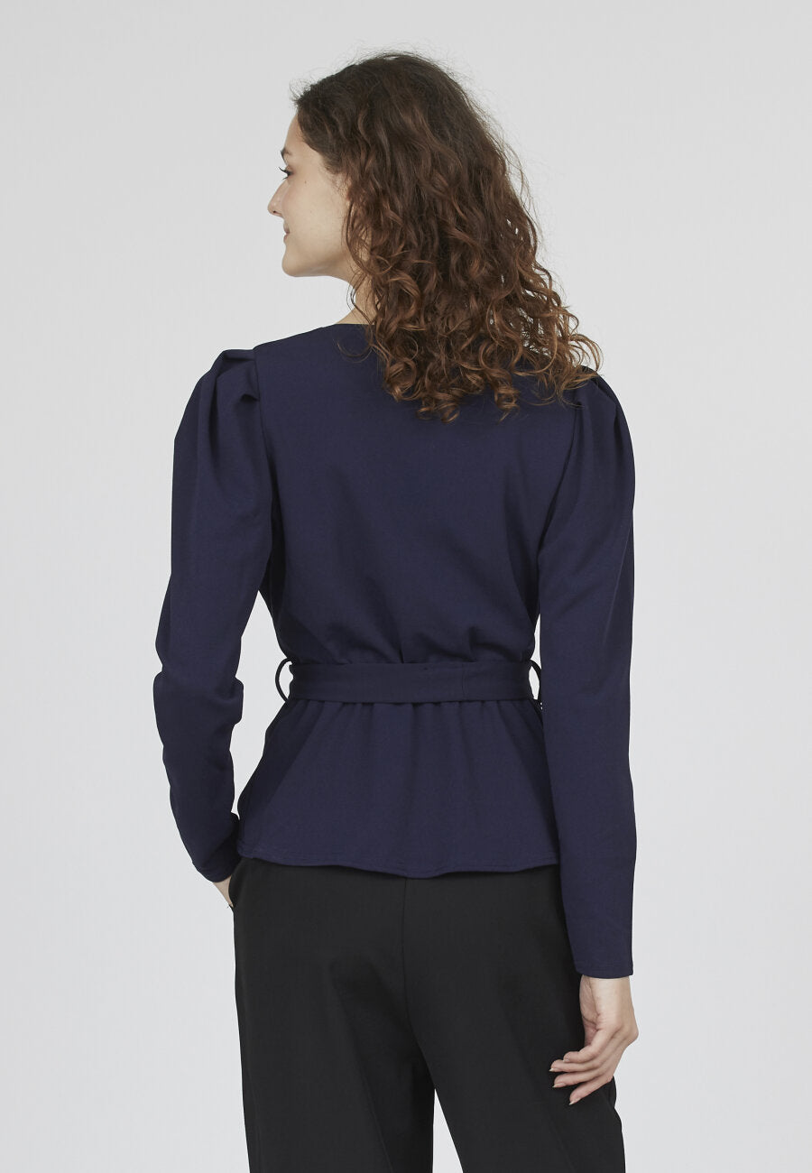 SISTERS POINT - NASA LONG SLEEVE NAVY