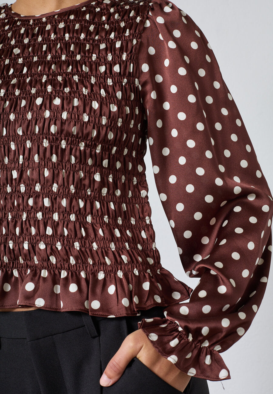 SISTERS POINT - LONG SLEEVED BLOUSE