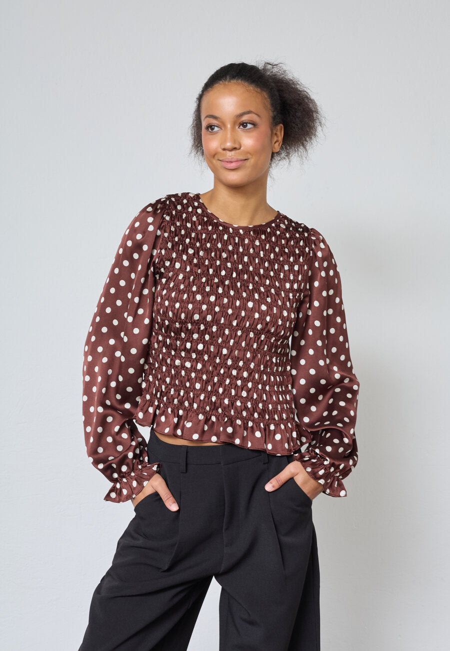 SISTERS POINT - LONG SLEEVED BLOUSE
